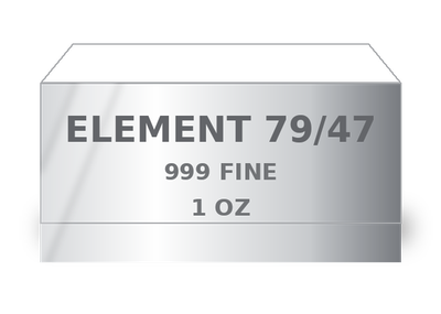 Silver bar (illustrated render)